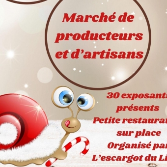 Marché de Noël avec les producteurs locaux à Eternoz